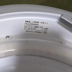 シーリングライト 調光タイプ NEC  HLDZB0869の画像