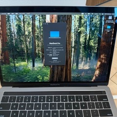 【美品】Macbook Pro 13インチ 2018 US i7 16GB 1TBの画像