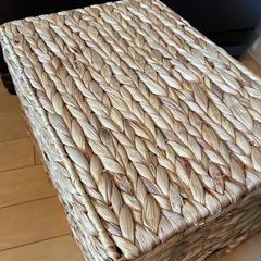 自然素材バスケット 4個セットの画像
