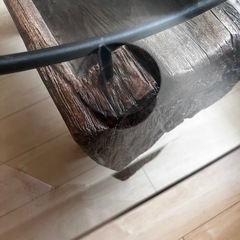 【送込】吉祥寺 kaja ガラスダイニングテーブルの画像