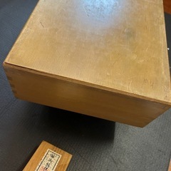 将棋盤　将棋　足付き　駒の画像