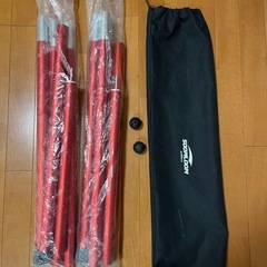 Soomloomアルミポール 外径33mm プッシュボタン式 の画像