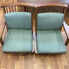 レトロ 座卓 座椅子 5点セットの画像