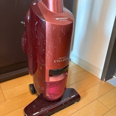 SHARP/シャープ スティッククリーナー コード式 サイクロン方式 掃除機 EC-ST20-Rの画像