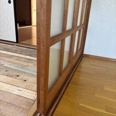 8月18日までの出品　ガラス　引戸の画像