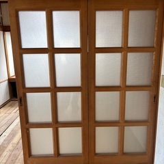 8月18日までの出品　ガラス　引戸の画像