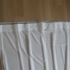 レースカーテン　縦240mm×横100mm 2枚セット　美品です。の画像