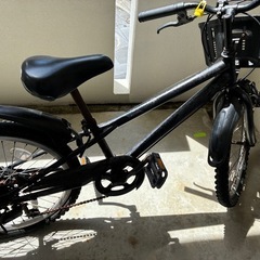 自転車　子供用　かご付き　ギア付き　ブレーキききます。　値下げ可能です
 の画像