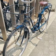 サカモトテクノ6段変速26インチ自転車の画像