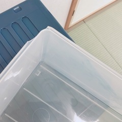 無料 衣装ケース 3段 × 2台（重ねて使用可・幅60cm）の画像