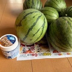 【決まりました】お盆 特価　小玉スイカ　直売の画像