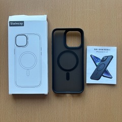 iPhone 15 Pro MaxカバーブラックXOO152GXC1の画像