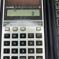 【中古雑貨】生活雑貨　関数電卓の画像