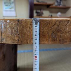 一枚板座卓の画像