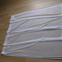 カーテン・レースセット　140㎜×100㎜　レースは縦50㎜短い　計4枚の画像