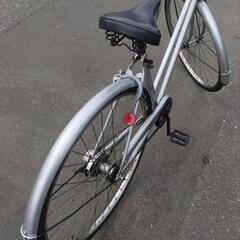 27インチ 🚲 中古 自転車 9,800円 🔁3段切替 🔑鍵新品 💡ライト付 新規防犯登録料コミ 900の画像