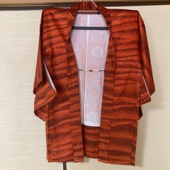 着物　羽織　しつけ糸付き　未使用品　昭和レトロ　ジャケットの画像
