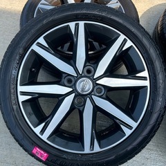 日産デイズルークス 純正15インチアルミホイール 4本セットの画像