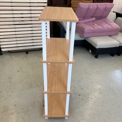 T2508-154 オープンラック 3段 木製 中古美品の画像