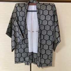 着物　羽織　しつけ糸付き　未使用品　昭和レトロ　ジャケットの画像