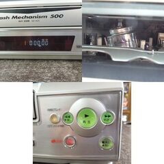現状品 SANYO VHSビデオデッキ 2002年製 VZ-H21型 ビデオテープレコーダー リモコン付き 通電確認済 サンヨー 札幌市 屯田店の画像