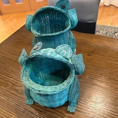 🐸カエルのカゴの画像