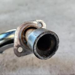 カブ C50 C70 C90用 スラッシュカットマフラーの画像