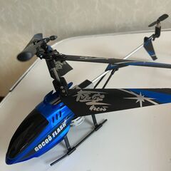 【中古玩具】ラジコン　極空フラッシュ　ヘリコプター　ジャンクの画像