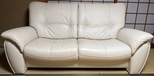 【大至急８月27日まで❣️】 マルニソファ　アリスシリーズ　ハイバック　コンパクトサイズ　175cm幅