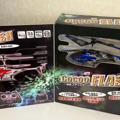 【中古玩具】ラジコン　極空フラッシュ　ヘリコプター　ジャンクの画像