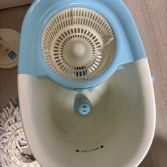 アイリス　回転モップ　新品モップ付きの画像