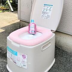 【新品未使用】ポータブルトイレの画像