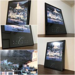 笹倉鉄平「カダケス」1991 GALLERIA PROVA プリントアート額縁付き 美術品インテリア 壁掛けアート 印刷物 アートポスターの画像