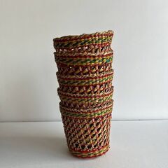 ベトナムのかご（グラスホルダー）の画像
