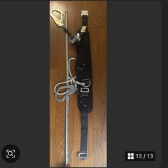 タジマ　FUJIYA 腰道具胴当てベルト用2丁がけセットツールバックつきの画像