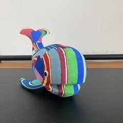 【Ocean Sole】ブルーホエール クラフトアートの画像