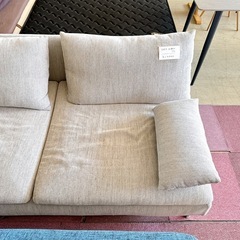 IKEA ３人掛け ソファ グレー系の画像
