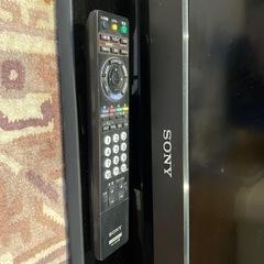 SONY液晶デジタルテレビの画像