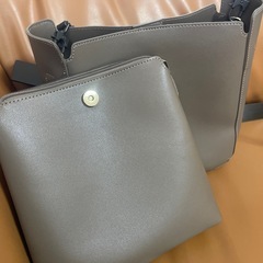 シンプルオシャレバッグ2点の画像