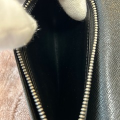 ルイヴィトン小銭入れ付長財布ポルトフォイユ・ブラザタイガ黒メンズロングウォレット男性用紳士財布LOUIS VUITTONフランス製の画像