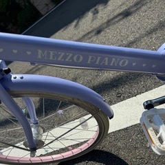 【メゾピアノ】自転車　女の子　22  引き取り限定の画像