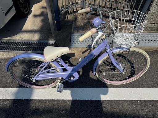 【メゾピアノ】自転車　女の子　22  引き取り限定