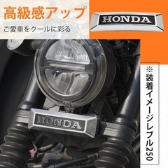 【新品未使用】バイク エンブレム フロントフォーク ロゴ バイクパーツ 防水防錆 ブラックの画像