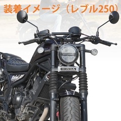 【新品未使用】バイク エンブレム フロントフォーク ロゴ バイクパーツ 防水防錆 ブラックの画像