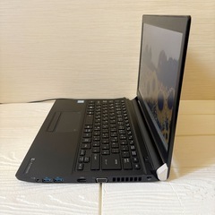 【完動品】すぐ使える❣️東芝ノートパソコン✨8GBメモリ✨サクサクSSD✨資料作成❣️動画視聴✨タイピング練習❣️年賀状作成の画像