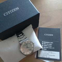 CITIZEN Eco-Drive 腕時計 シルバーの画像