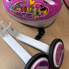 18インチ　ミニーちゃん自転車の画像