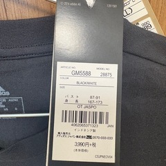 adidas レディースTシャツの画像