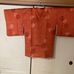 着物　道行コート　昭和レトロ　アンティークの画像