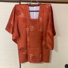 着物　道行コート　昭和レトロ　アンティークの画像